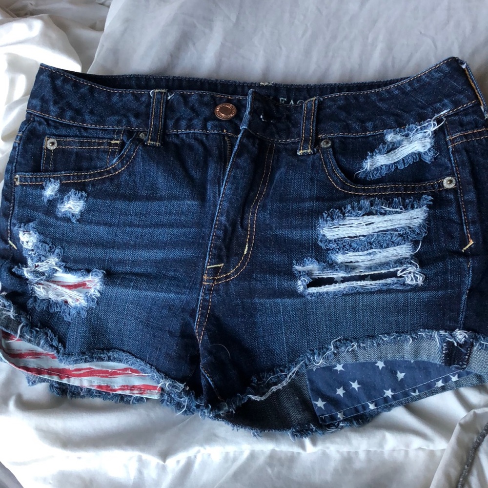 4th of July jean shorts
